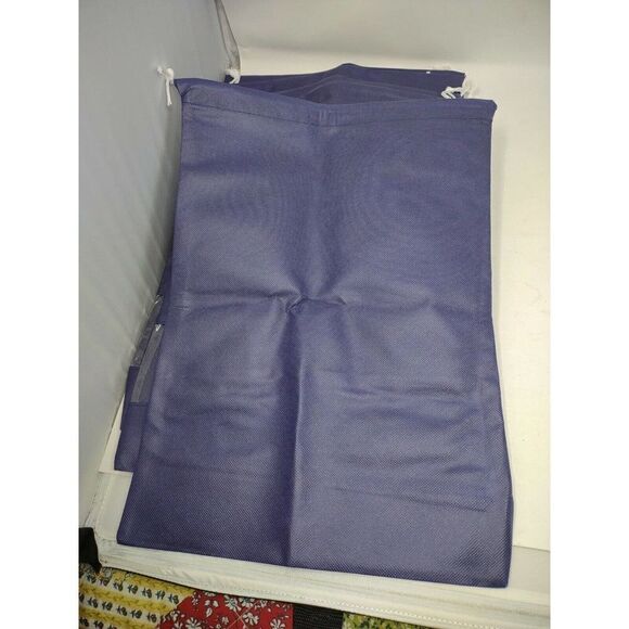 Fabric Bag For Beach Sandals 5 Small Size 5 Large Size with Clear Window - Picture 4 of 5